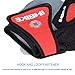 INBIKE 5mm Padded Half Finger Bike Bicycle Cycling Gloves Red X-Large