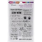 Stampedous SSC1223 STAMPENDOUS Clear Stamps, Dog Sayings