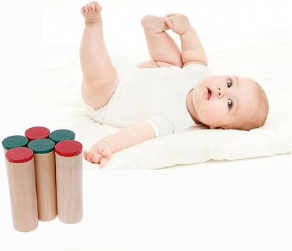 Jagenie Montessori Sensoriale Akustische Klangboxen Zylinder Lernspielzeug Fur Kinder Und Babys Amazon De Kuche Haushalt