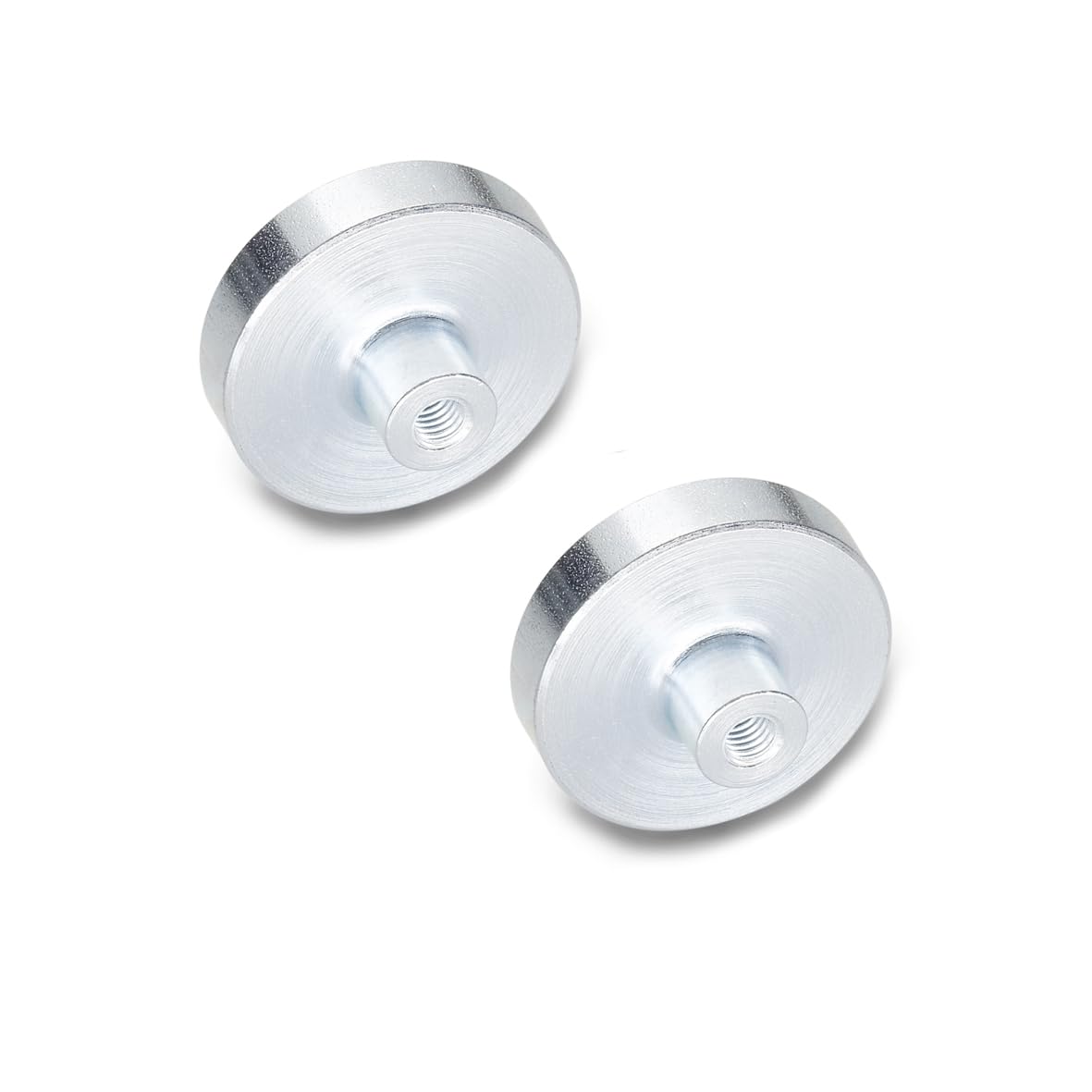 Ganter Normelemente | Holding Magnets with Internal Thread - GN 50.2-HF-50-M6 | Magnetic Material Hard Ferrite | Pack of 2