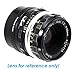 Fotasy Manual F Mount Lens to E-Mount Adapter, Nikkor F E Mount Adapter, Compatible with Sony a7 a7R a7s II III IV a9 a7c Alpha 1 a6600 a6500 a6400 a6300 a6100 a6000 a5100 a5000 a3500 ZV-E10