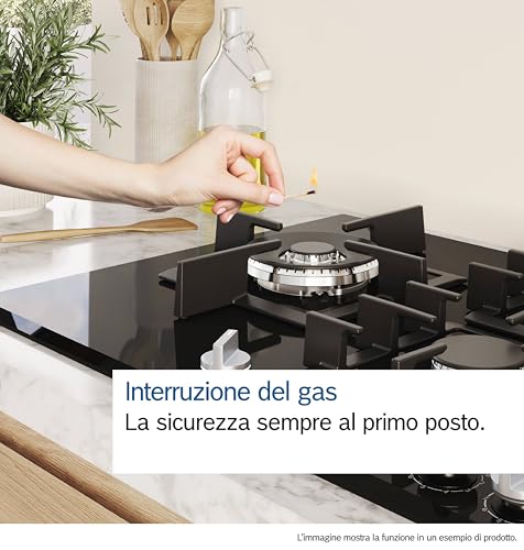 Bosch PGP6B5K60 Serie 4 Gas freestanding 60 cm 4 burners Stainless steel