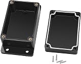 Therlan ABS Project Enclosure Box 2pcs Black IP65 Waterproof Junction Box view 3