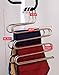 Eco life Sturdy S-Type Multi-Purpose Stainless Steel Magic Pants Hangers Closet Hangers Space Saver Storage Rack for Hanging Jeans Scarf Tie, Family Economical Storage ! (1 PCE)