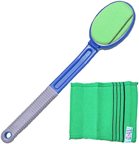 キヌガワカンパニー ボディブラシ ブルー 韓国発 Bl Ka 8a 交換用あかすり1枚付き ブラシ 韓国式あかすり スーパーセール