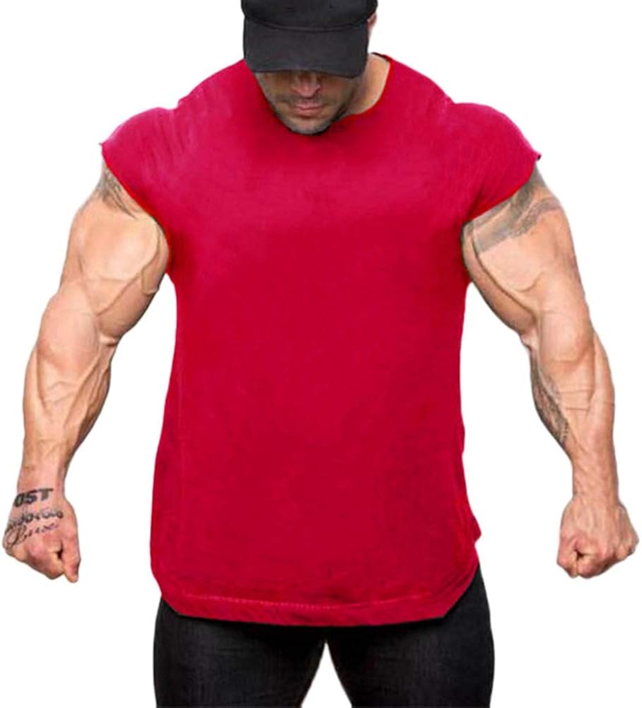 cap sleeve shirt mens