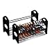 Sorbus Shoe Rack Organizer- 20 Pairs, Black