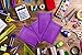 UCGOU Poly Bubble Mailers Padded Envelopes Self Seal Envelopes Bags Waterproof and Tear-Proof Postal Bags (Purple)