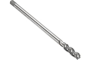 uxcell Spiral Flute Thread Taps 5/16-18 UNC 2B Machine Threading Tap Bit, Uncoated Screw Tapping Repair Tool, M2 High-Speed S