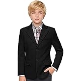 Boys Blazer Suit Sport Coat Formal School Wear Slim Fit Casual Jacket for Kids