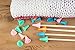 Point Protectors for Circular Knitting Needles (2 Sizes, 100 Pieces)