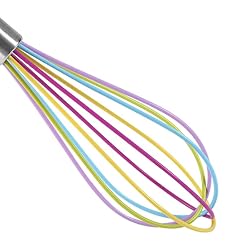 Ousyaah 5-Piece Silicone Whisk Stainless Steel