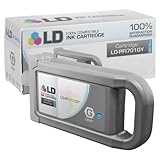 LD Compatible Ink Cartridge Replacement for Canon PFI-701GY 0909B001AA High Yield (Gray)