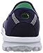 Skechers Performance Women's Go Walk Impress Memory Foam Slip-On Walking Shoe, Navy, 8.5 M US