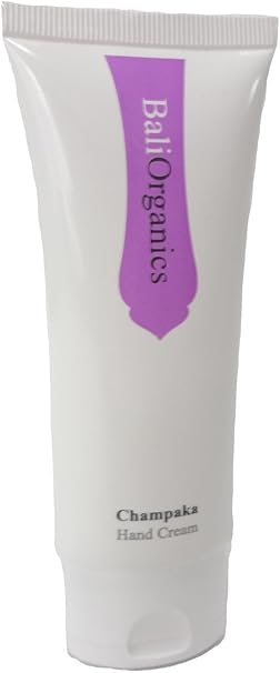 Amazon Co Jp Bali Organics オーガニック ハンドクリーム チュンパカ 50ml Bali バリコスメ 人気 美容 健康 お土産 無添加 美肌 スキンケア ローション アロマ マッサージ フローラル リフレッシュ 化粧品 うるおい 秋 冬 乾燥 肌荒れ対策 並行輸入品 ビューティー