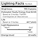 Yescom Delight 50ft LED Rope Light Home Holiday Party Disco Restaurant Cafe Decor 2 Wire 540pcs Bulbs White
