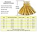 Sharequeen Girls Sleeveless Dress, Children Dress for Flower Lace Rose Embroidery Cotton Ruffle Design Swing Party Dresses