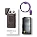 Plazmatic X Electric Lighter - Rechargeable, Flameless & Windproof - USB Rechargeable Arc Lighter (Titanium)