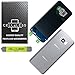 CELL4LESS Replacement Back Glass Cover Back Door w/Installed Camera Lens and Frame, Custom Removal Tool & Adhesive for Samsung Galaxy S8+ Plus OEM - All Models G955 (Silver)