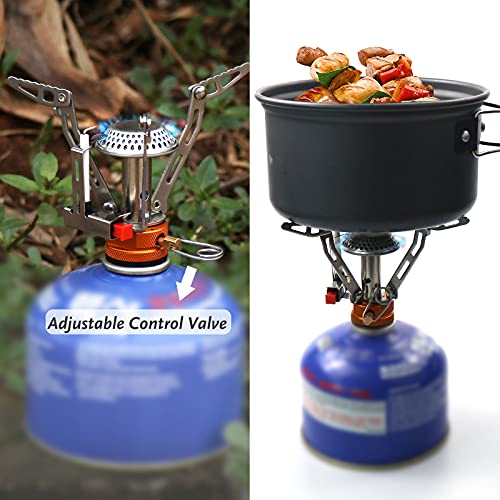 Ultralight Backpacking Gear Portable Backpacking Stove, Ultralight