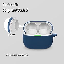 Geiomoo Silicone Case Compatible with Sony LinkBuds