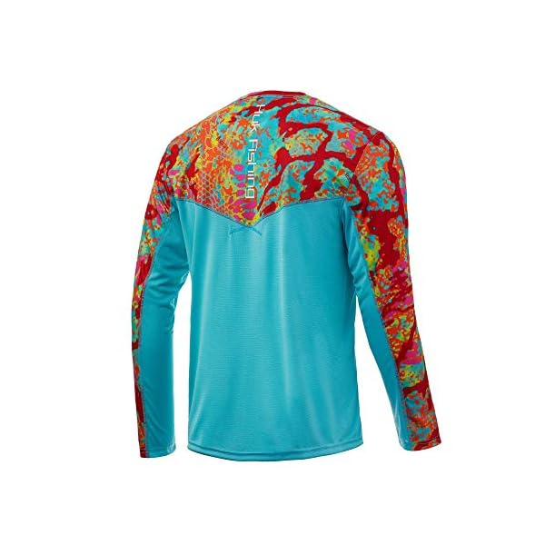 HUK Men's Icon X Camo Long Sleeve Performance Fishing Shirt Fishing