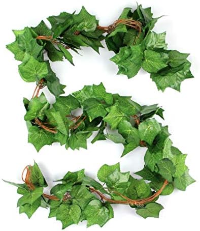 5 guias enredaderas artificiales decorativas follaje artificial guirnalda colgante decoracion muro verde alta calidad