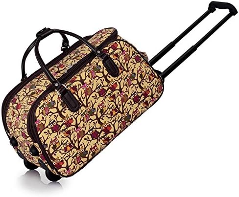Xardi London RYANAIR EASYJET Cabin Travel Holdall Trolley Hand Luggage Wheeled Suitcase Holiday Flight Bag For Women