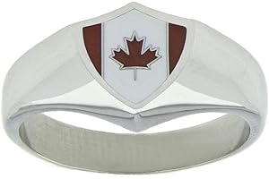 LDS BOOKSTORE LDS Canada Flag Ring