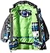 Rugged Bear Boys' Snowsuit with Plaid Coat Two-Piece Set