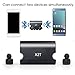Elftear X2T Mini True Wireless Bluetooth Earbuds Hands-free Calling with Charging Box (Black)