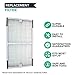 Crucial Air Replacement Air Purifier Filter – Compatible with Idylis HEPA Style Filter Part # 0412555, IAF-H-100C – Fits Idylis C Filter, IAP-10-200, IAP-10-280 Models – Bulk (2 Pack)
