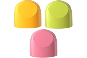 Baby Bottle Lids,Pp/Glass Wide Neck Nursing Bottles Top | 3 Piece Replacement Accessories Parts Convenient for Milk Water Jui