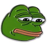 Sad Pepe Lapel Pin
