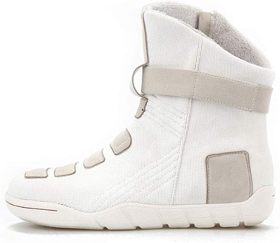 Amazon Co Jp Ailj スノーブーツ メンズウォームブーツ ウィンターブーツ フラットブーツ ブーツ マーティンブーツ コットンブーツ ノンスリップ 全サイズ 2色 色 白 サイズ さいず シューズ バッグ