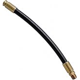 12" 3000 PSI Pressure Washer Whip Hose, Excell Devilbiss A16746 D24573 | Reduces pump vibration. Braided inner, rubber cover. Fits XR/VR/XC/XR2600 series. Direct bolt-on replacement.