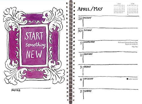 Think Happy Thoughts 2019 18-Month Weekly Planner