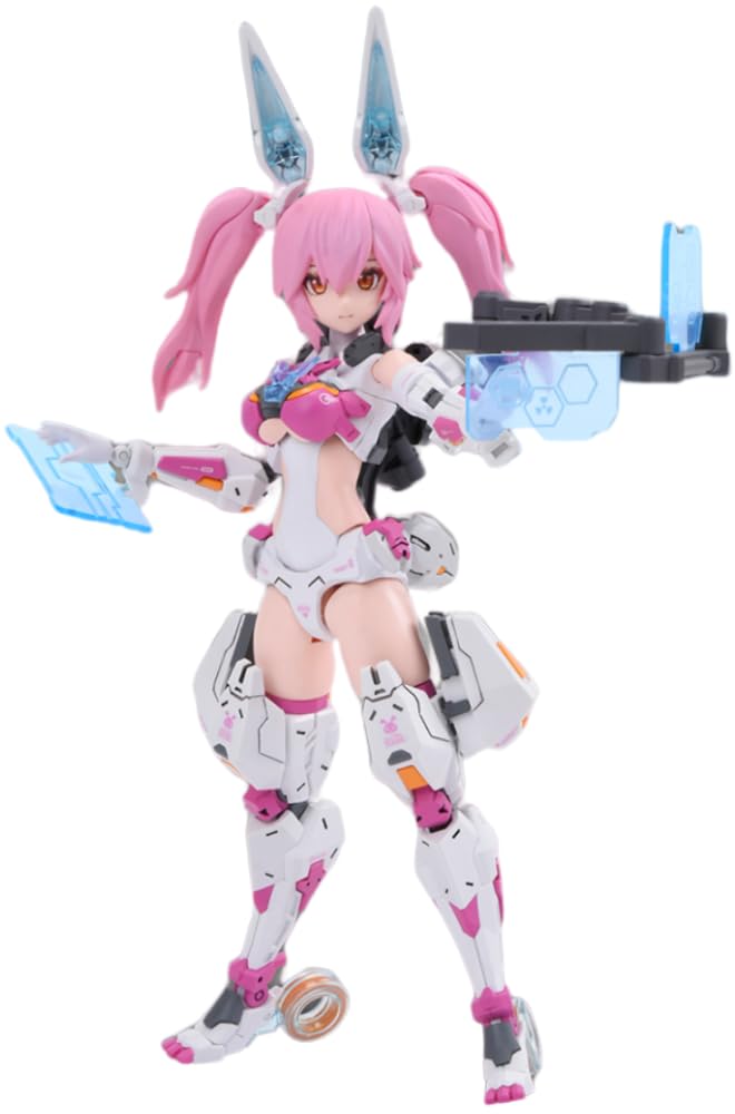 HiPlay Nuke Matrix Plastic Model Kits: Cyber Forest Fantasy Girls, Remote Attack Battle Base Info Tactician, Lirly Bell, Mecha Musume, Anime Style 1:12 Scale Collectible Action Figures (60050)