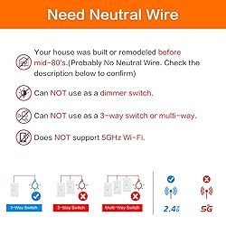 Smart Switch, Smart Light Touch Switch 2