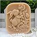 Rabbit Silicone Soap Mold Bunny Silicone Mold Crafted Molds Handmade Soap Mold