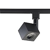 Nuvo Lighting TH462 Transitional One Light Track Head in Black Finish, 5.19 inches