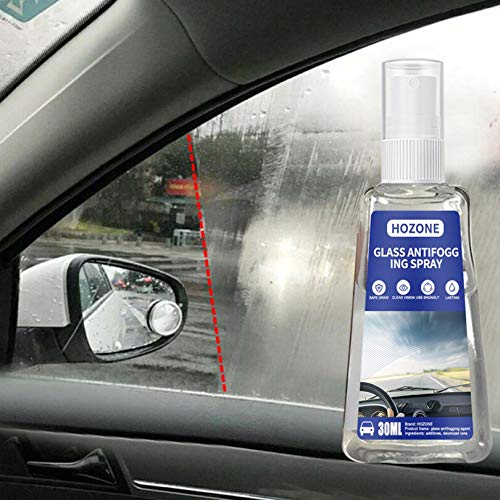 Clacce Anti-Nebel-Spray, Anti-Fog Auto-Glas Antibeschlagmittel, Antibeschlag Spray für Brillengläsern vor beschlagenden (30ML)