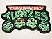 Teenage Mutant Ninja Turtles Iron-on Patch (3.5" / 9cm) Embroidered TMNT Logo Cartoon Badge - FREE SHIPPING!
