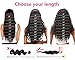 360 Lace Frontal Curly Human Hair Wigs 150% Density Brazilian Deep Curly Wig with Baby for Black Women 20 inch, Natural Color