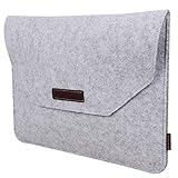 Aesetek Felt Sleeve Carrying Case Protective Bag for 2017/2016 Latest Macbook Pro 13 with/without Touch Bar/ Air 11