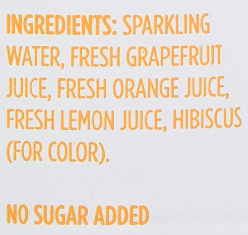 SPINDRIFT SPARKLING WATER, GRAPEFRUIT, 12 FL OZ