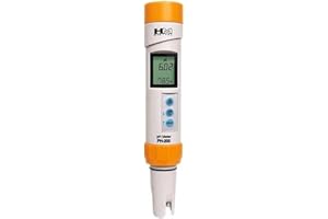 HM Digital PH-200 Waterproof pH Meter, 0-14.00 pH Range, 0.01 pH Resolution, +/- 0.02 pH Readout Accuracy