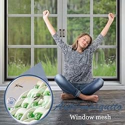 Window Screen, 95x115cm Black Curtain net, Screen