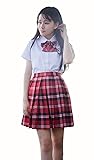 Women`s Back to School Uniform Short Cos Skirts