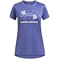 Under Armour Girls' Tech Big Logo Short Sleeve T Shirt